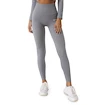 Dámske legíny GymBeam  FLO Ribbed Leggings Grey