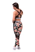 Dámske legíny Nebbia  Aloha Babe leggings 550 black