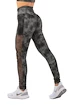 Dámske legíny Nebbia  EKO leggings „Breathe“ mesh 400 camo green