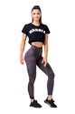 Dámske legíny Nebbia  Fit & Smart leggings high waist marron