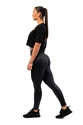 Dámske legíny Nebbia  Glossy look Bubble Butt leggings high waist 586 black