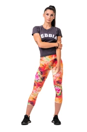 Dámske legíny Nebbia Hero Be Your Own Hero 7/8 leggings rainbow