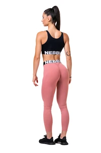 Dámske legíny Nebbia Hero Squat scrunch butt leggings old rose XS