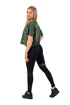 Dámske legíny Nebbia  High-Waist ¾ Length Sporty Leggings 404 black