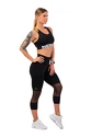 Dámske legíny Nebbia  High-Waist ¾ Length Sporty Leggings 406 black