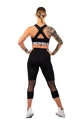 Dámske legíny Nebbia  High-Waist ¾ Length Sporty Leggings 406 black