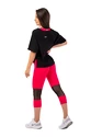 Dámske legíny Nebbia  High-Waist ¾ Length Sporty Leggings 406 pink