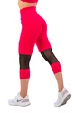 Dámske legíny Nebbia  High-Waist ¾ Length Sporty Leggings 406 pink