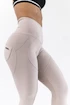 Dámske legíny Nebbia  High Waist & Lifting Effect Bubble Butt Pants cream