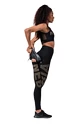 Dámske legíny Nebbia Intense Gold Print leggings 827 black