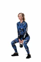 Dámske legíny Nebbia Ocean Selected Mid-waist Ocean Power leggings 566 ocean blue