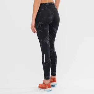 Dámske legíny Salomon  Agile Long Tight Black/AO XS