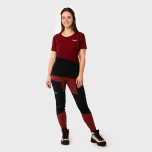 Dámske nohavice Salewa  Puez Dry Resp W Cargo Tights Syrah