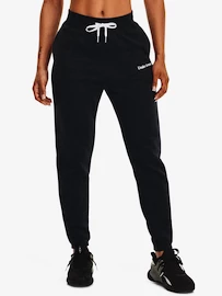 Dámske nohavice Under Armour Essential Script Pant-BLK