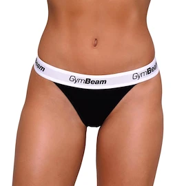 Dámske nohavičky GymBeam Thongs 3Pack Black