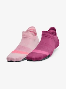 Dámske ponožky Under Armour  Breathe 2 No Show Tab 2pk-PNK