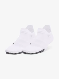 Dámske ponožky Under Armour  Breathe 2 No Show Tab 2pk-WHT