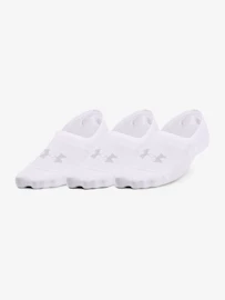 Dámske ponožky Under Armour Breathe Lite Ultra Low 3p-WHT