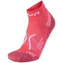 Dámske ponožky UYN  RUN SUPER FAST SOCKS Coral/White