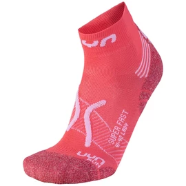 Dámske ponožky UYN RUN SUPER FAST SOCKS Coral/White