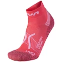 Dámske ponožky UYN  RUN SUPER FAST SOCKS Coral/White  35/36