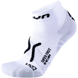 Dámske ponožky UYN RUN SUPER FAST SOCKS White/Black