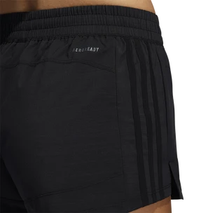 Dámske šortky adidas  Pacer 3-Stripes Woven Heather Shorts Black L