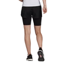 Dámske šortky adidas  Run Fast 2in1 Shorts Black