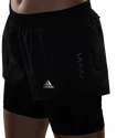 Dámske šortky adidas  Run Fast 2in1 Shorts Black