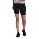 Dámske šortky adidas  Run Fast 2in1 Shorts Black XS