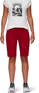 Dámske šortky Mammut  Runbold Shorts Blood Red 36