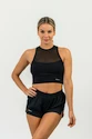 Dámske šortky Nebbia  FIT Activewear Smart Pocket Shorts black