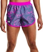 Dámske šortky Under Armour  Fly By 2.0 Printed Short Mineral Blue S