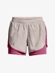 Dámske šortky Under Armour  Fly By Elite 2-in-1 Short-GRY