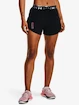 Dámske šortky Under Armour  RUN ANYWHERE HI Short-BLK L