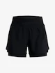 Dámske šortky Under Armour  RUN STAMINA 2IN1 SHORT-BLK