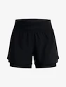 Dámske šortky Under Armour  RUN STAMINA 2IN1 SHORT-BLK