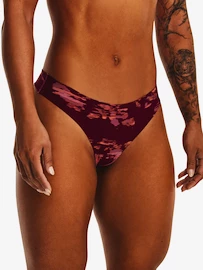 Dámske tangá Under Armour PS Thong 3Pack Print-PNK