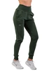 Dámske tepláky Nebbia  High-Waist Loose Fit Sweatpants "Feeling Good" 409 dark green