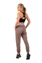 Dámske tepláky Nebbia  Iconic Mid-Waist Sweatpants 408 brown