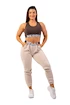 Dámske tepláky Nebbia  Iconic Mid-Waist Sweatpants 408 cream L