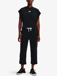 Dámske tepláky Under Armour  Rival Terry Flare Crop-BLK