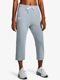 Dámske tepláky Under Armour Rival Terry Flare Crop-BLU