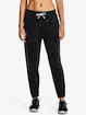 Dámske tepláky Under Armour  Rival Terry Print Jogger-BLK