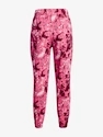 Dámske tepláky Under Armour  Rival Terry Print Jogger-PNK