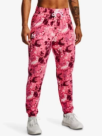 Dámske tepláky Under Armour Rival Terry Print Jogger-PNK