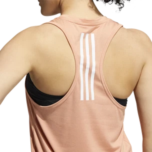 Dámske tielko adidas  Training 3-Stripes Tank Ambient Blush XS