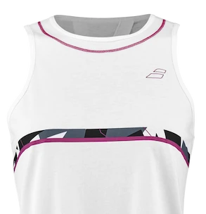 Dámske tielko Babolat  Aero Cotton Tank Women White