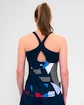 Dámske tielko BIDI BADU  New York 2024 Tank Dark Blue/Red