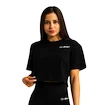 Dámske tielko GymBeam  Limitless Cropped T-shirt Black